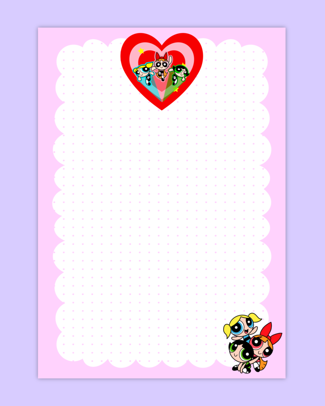 Powerpuff Notepad