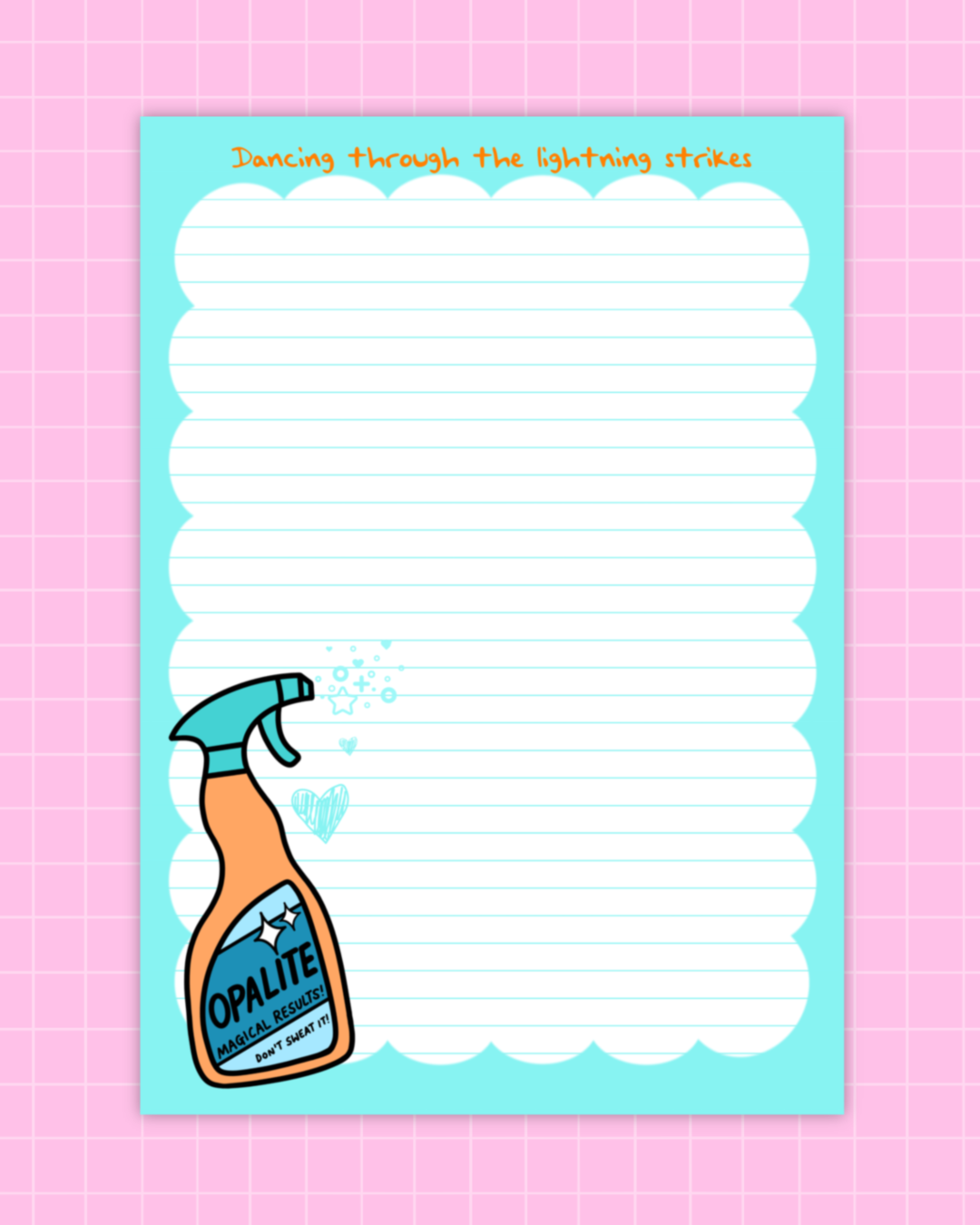 Opalite Notepad