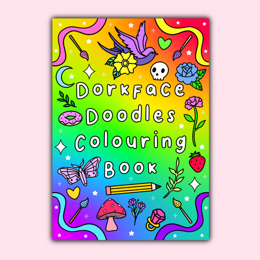 Dorkface Colouring Book