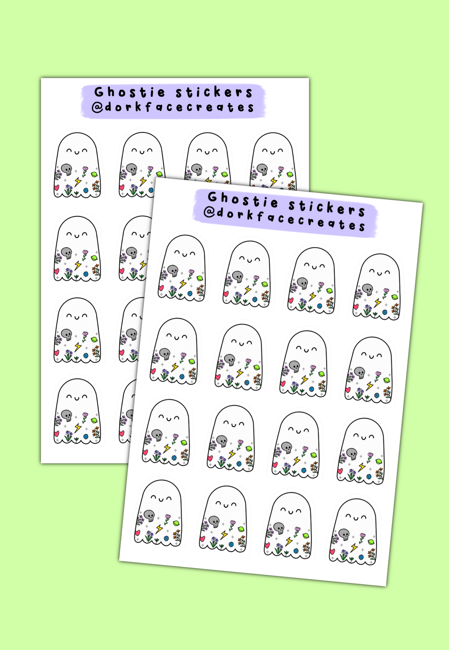 Ghostie Sticker Sheet