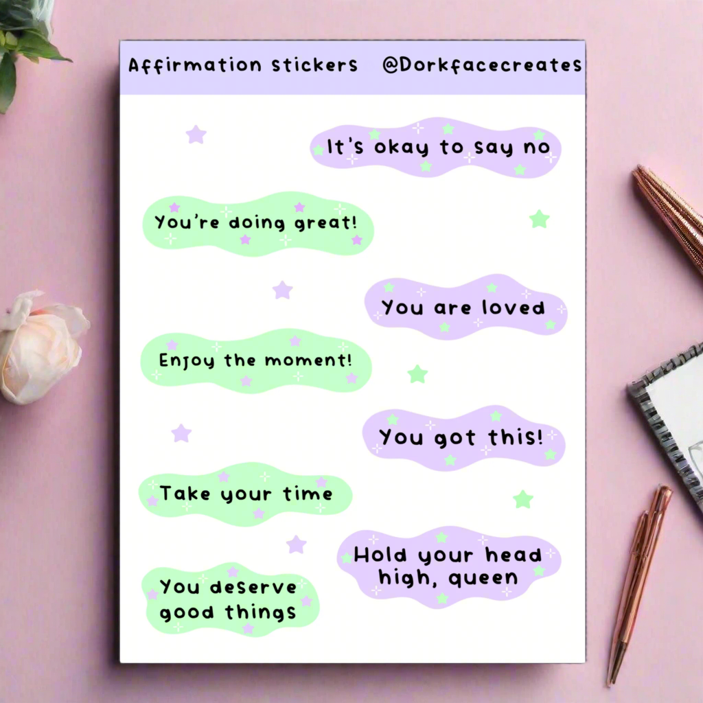 Affirmation Stickers