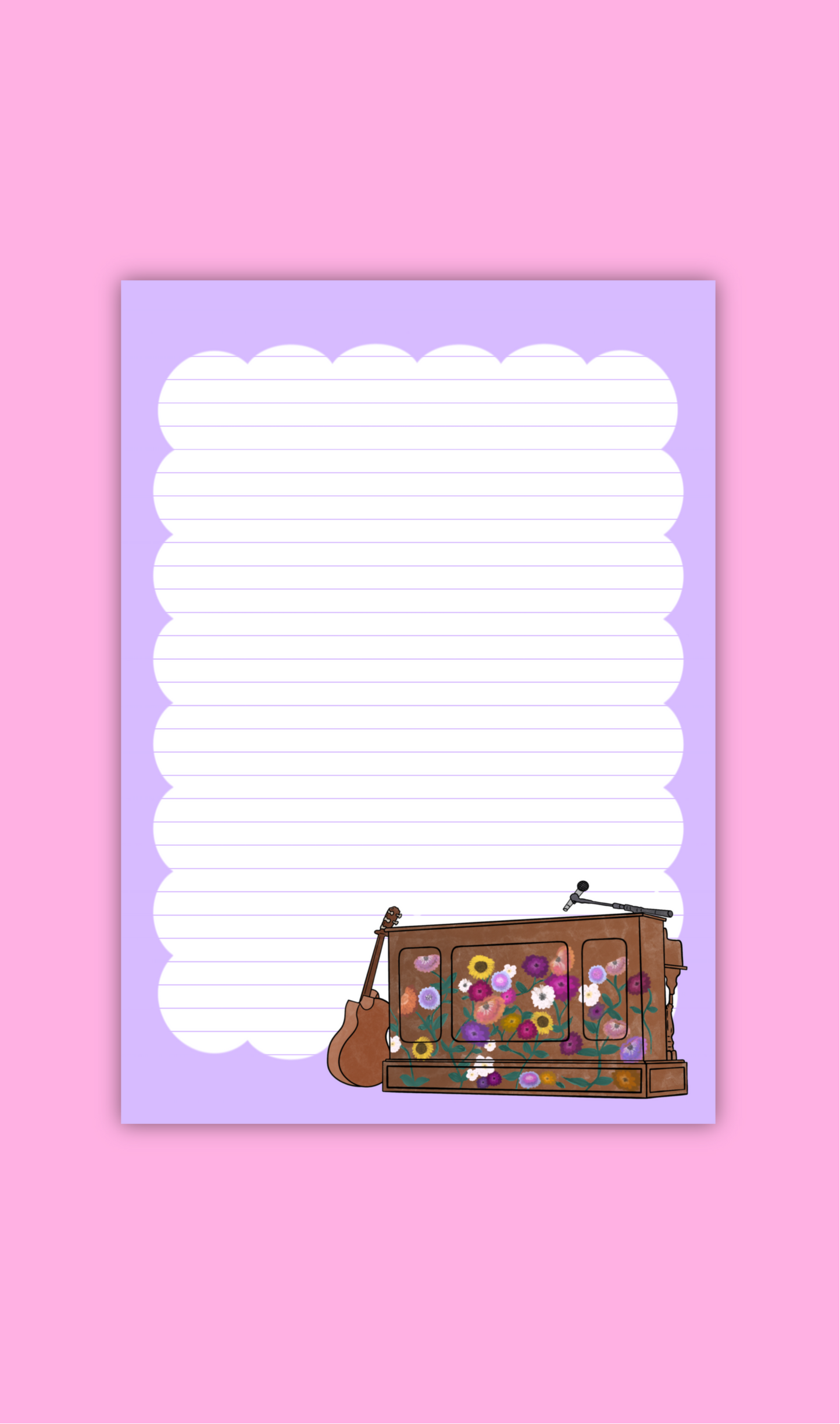 Acoustic Set Notepad