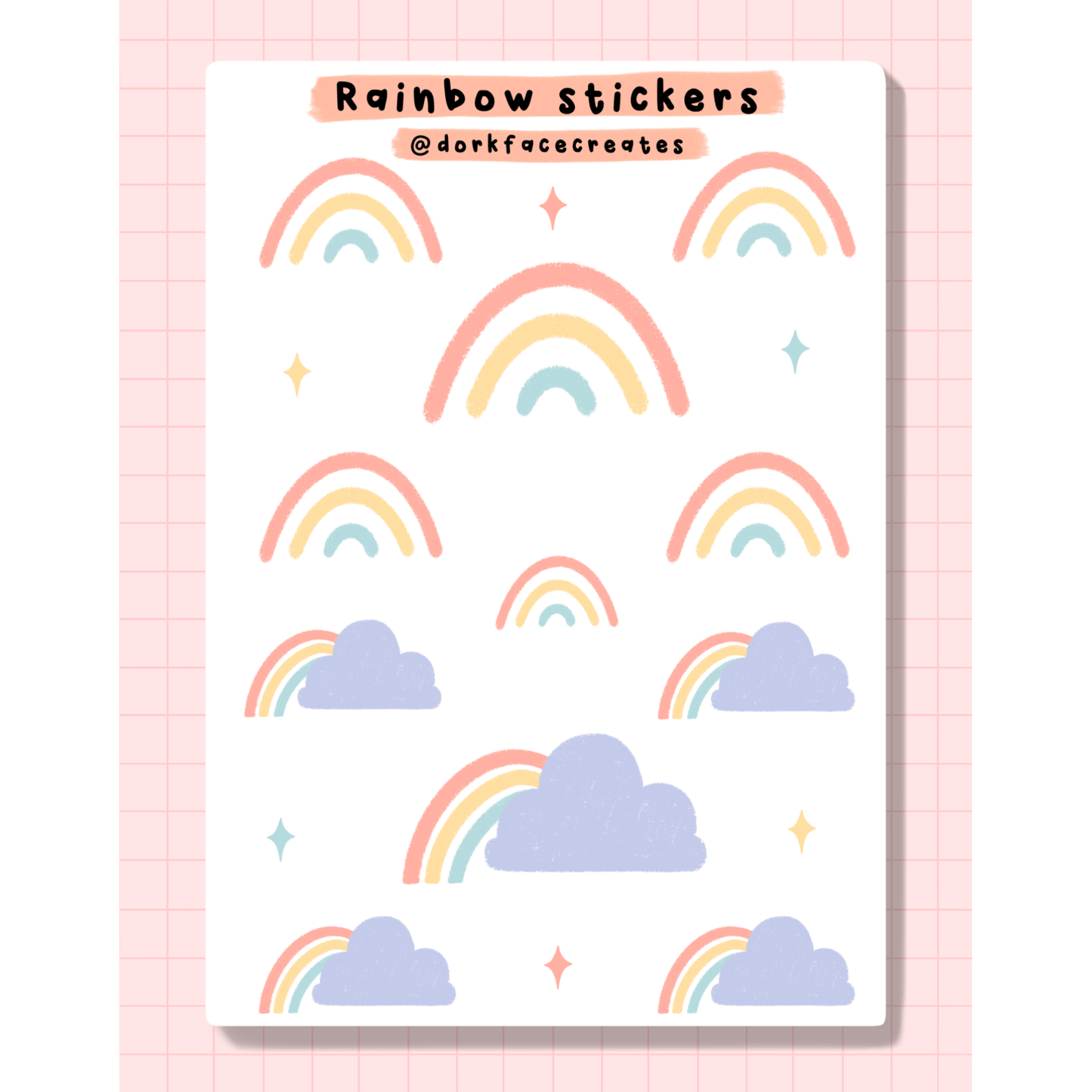Rainbow Stickers