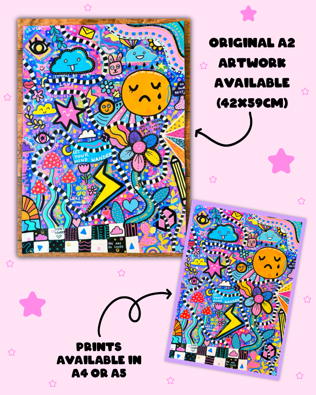 Mind Wander Painting/Print