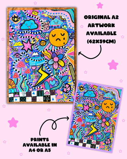 Mind Wander Painting/Print