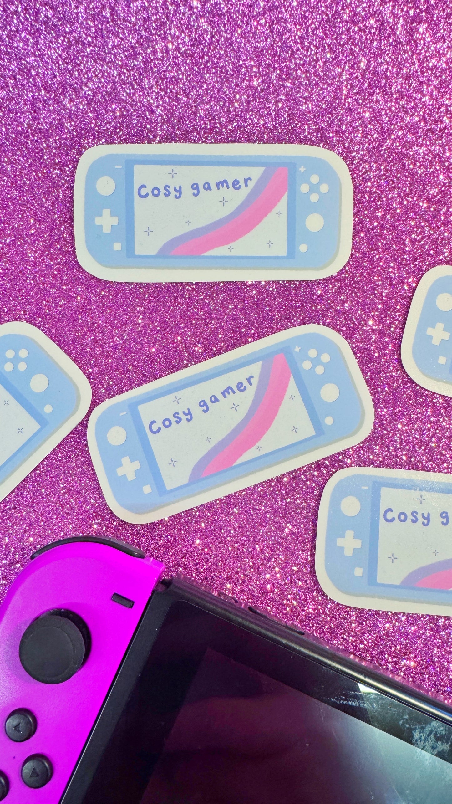 Cosy Gamer Sticker