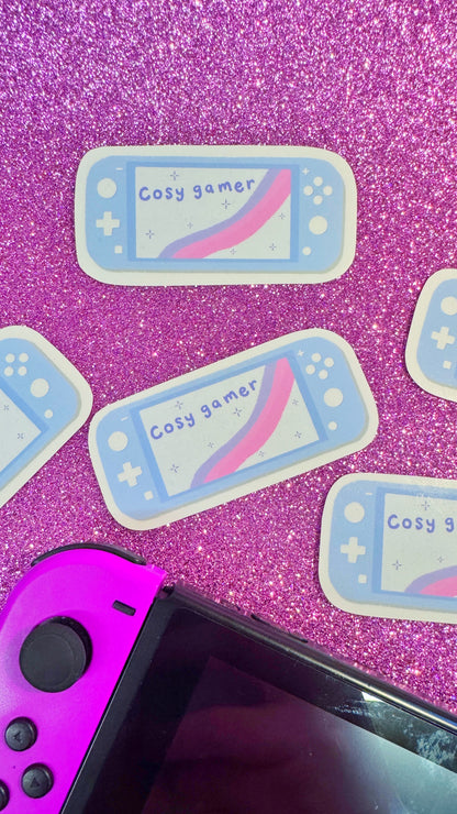 Cosy Gamer Sticker