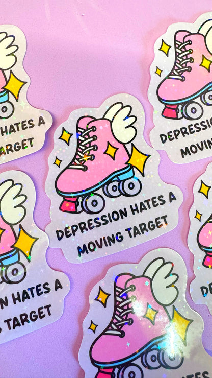 Moving Target Sticker