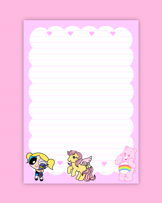 90’s Girly Notepad