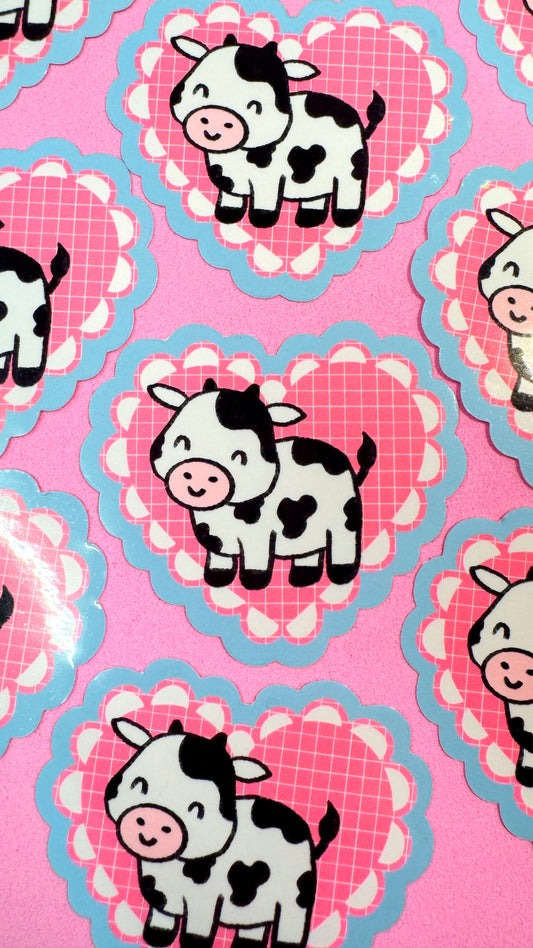Cow Cutie Sticker