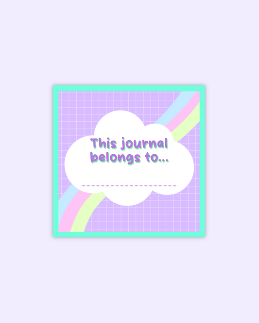 Journal Belongs To Sticker