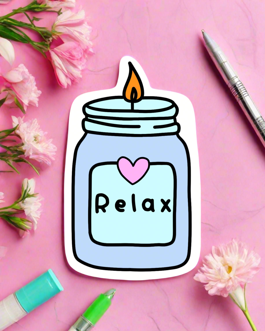 Relax Sticker