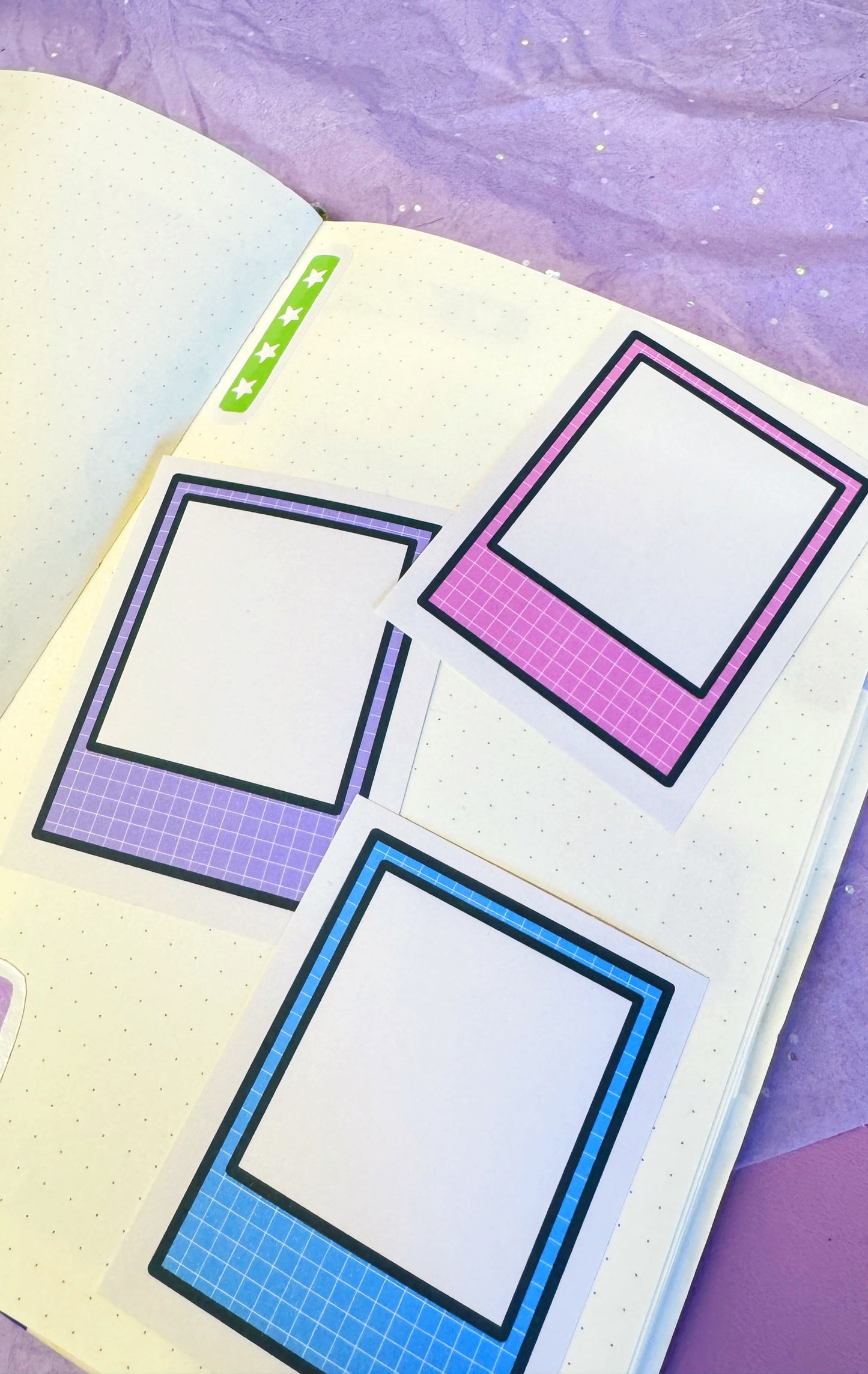 Polaroid Journal Stickers