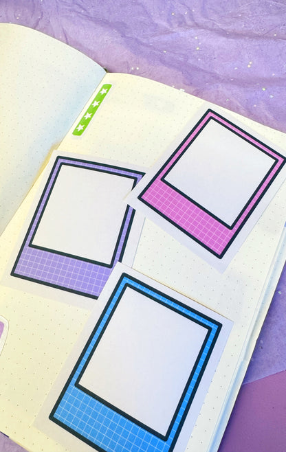 Polaroid Journal Stickers