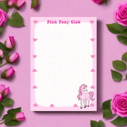 Pink Pony Notepad