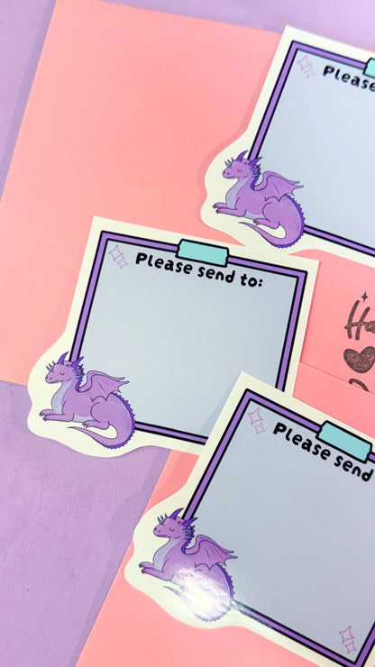 Dragon Address Label Stickers
