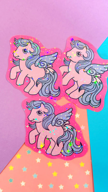Glitter Pony Sticker