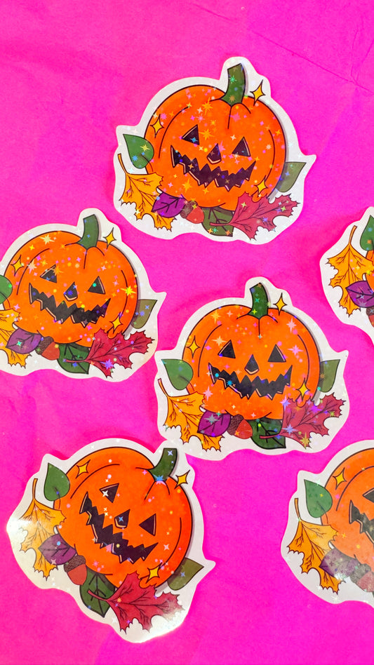 Jack O Lantern Sticker