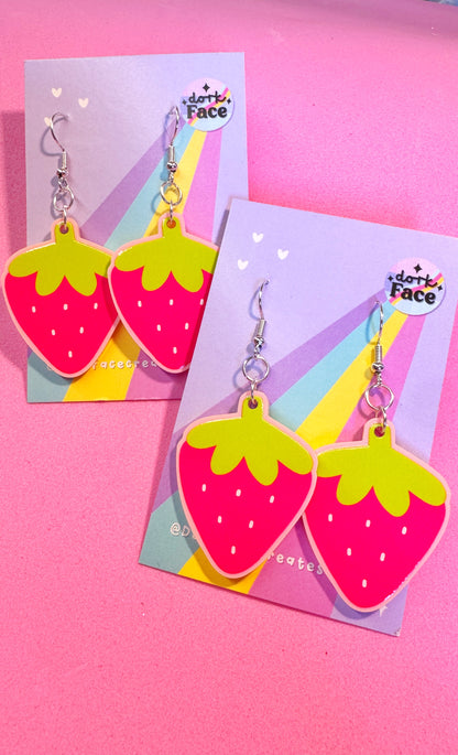 Strawb Earrings