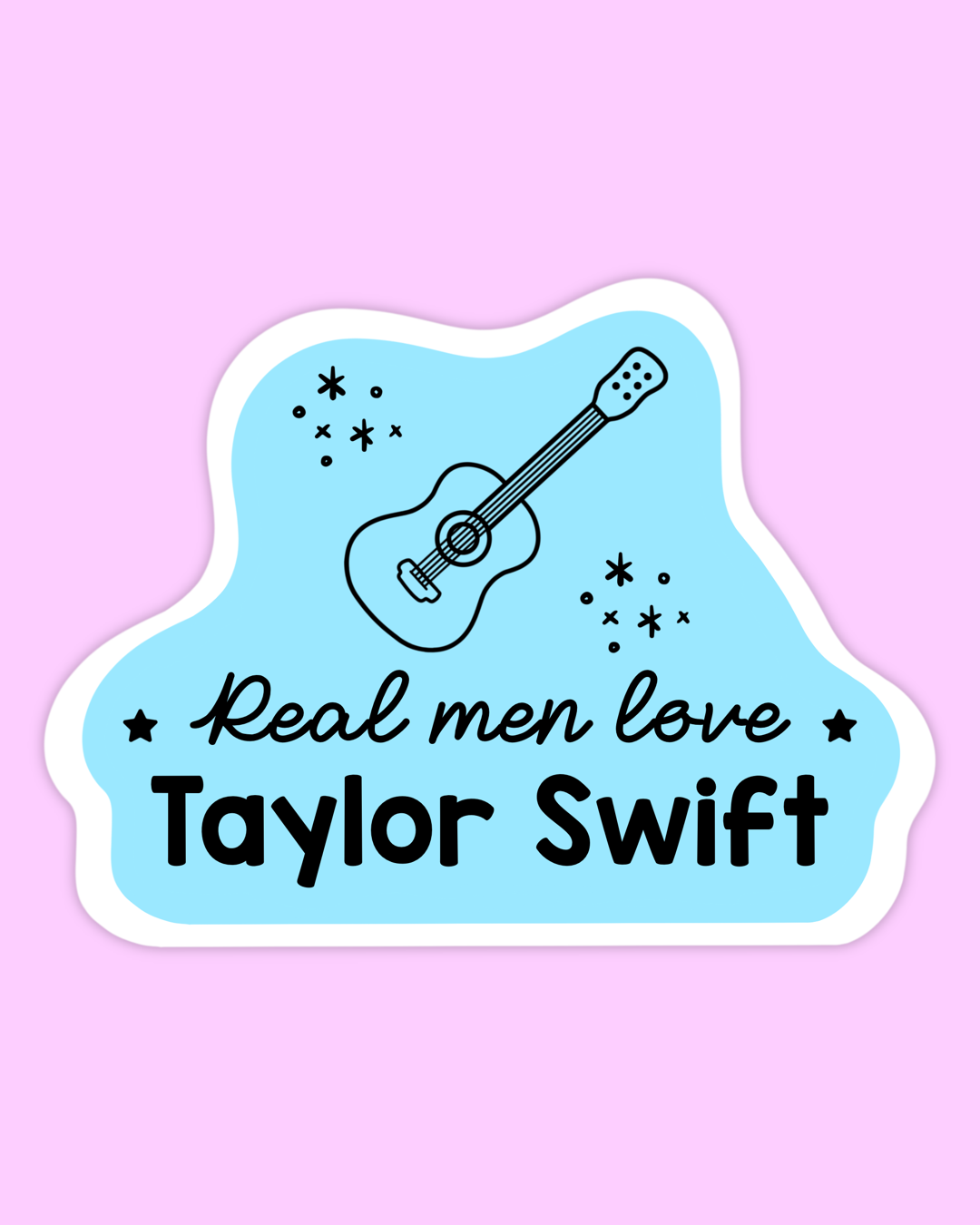 Male Swiftie Sticker