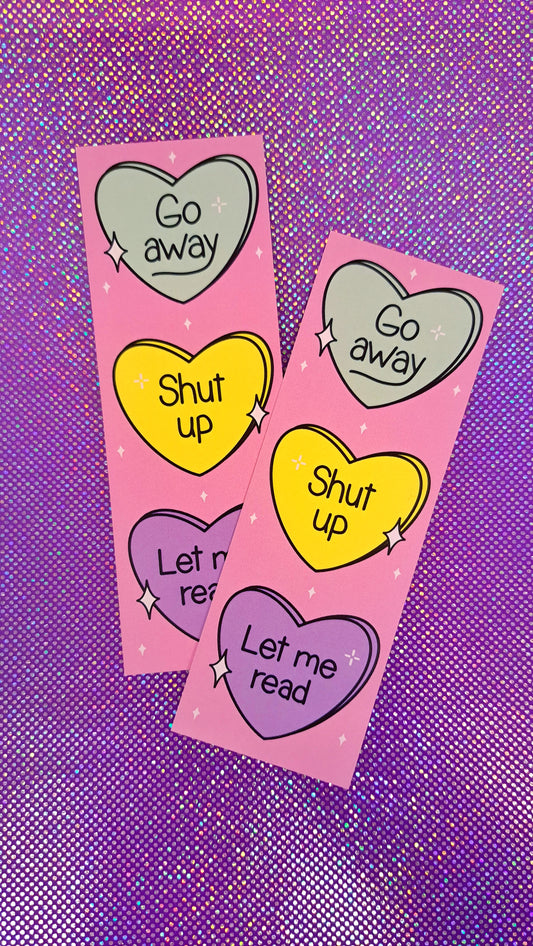 Love Hearts Bookmark