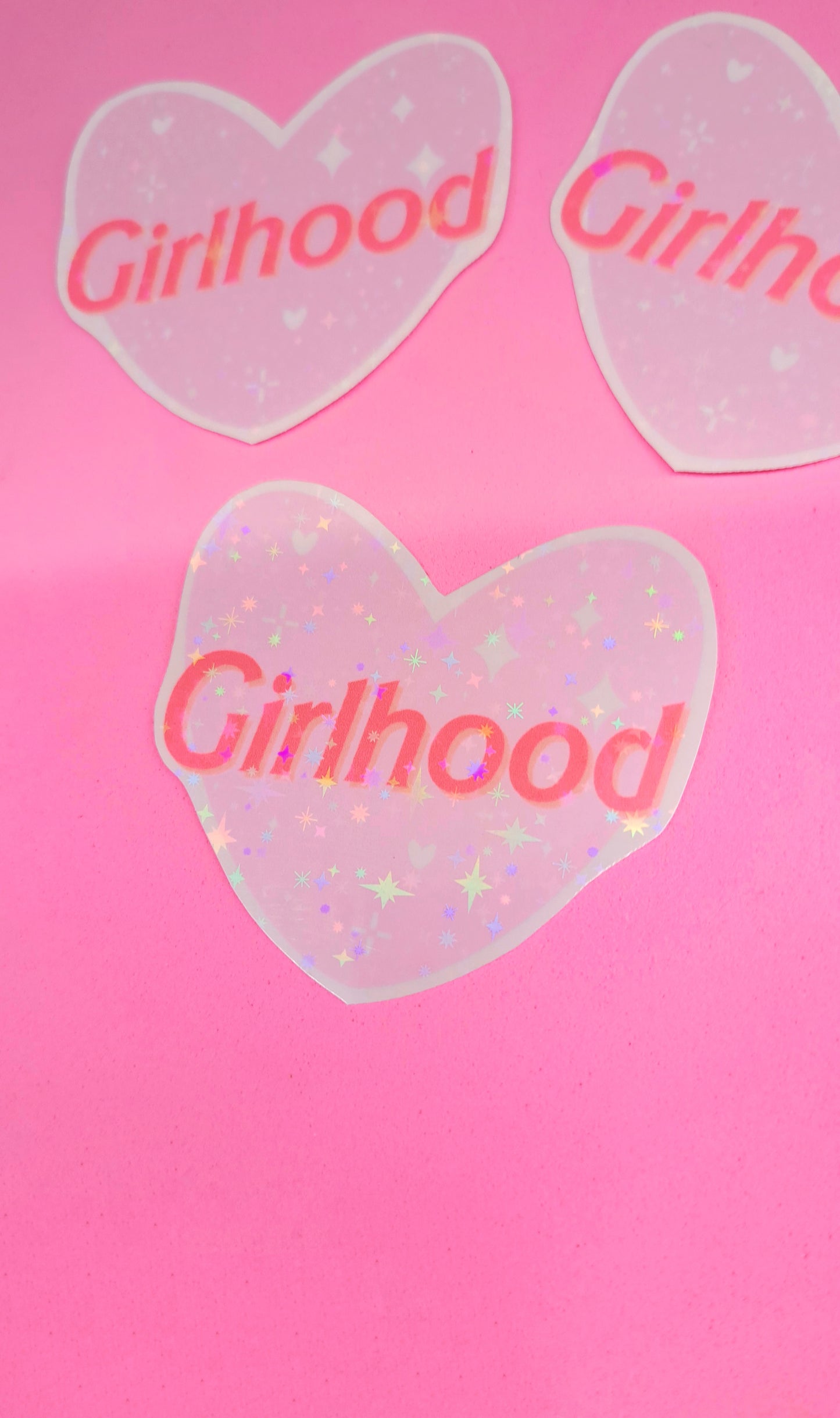 Girlhood Glitter Sticker