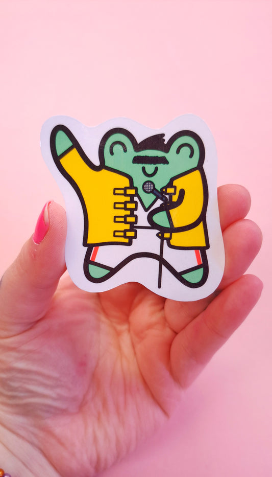 Froggy Mercury Sticker