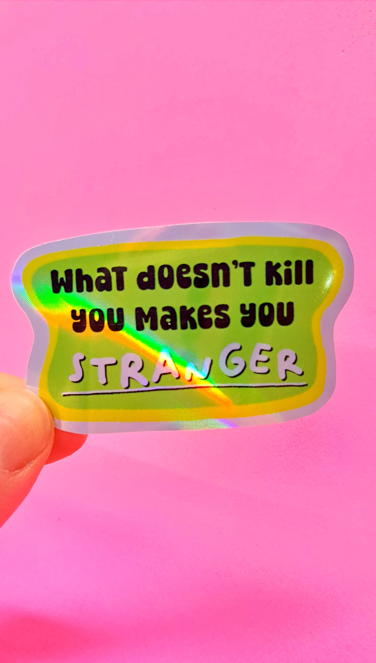 Stranger Sticker