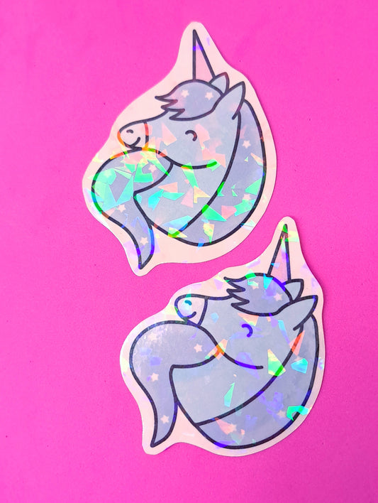 Sparkle Unicorn Vinyl Sticker