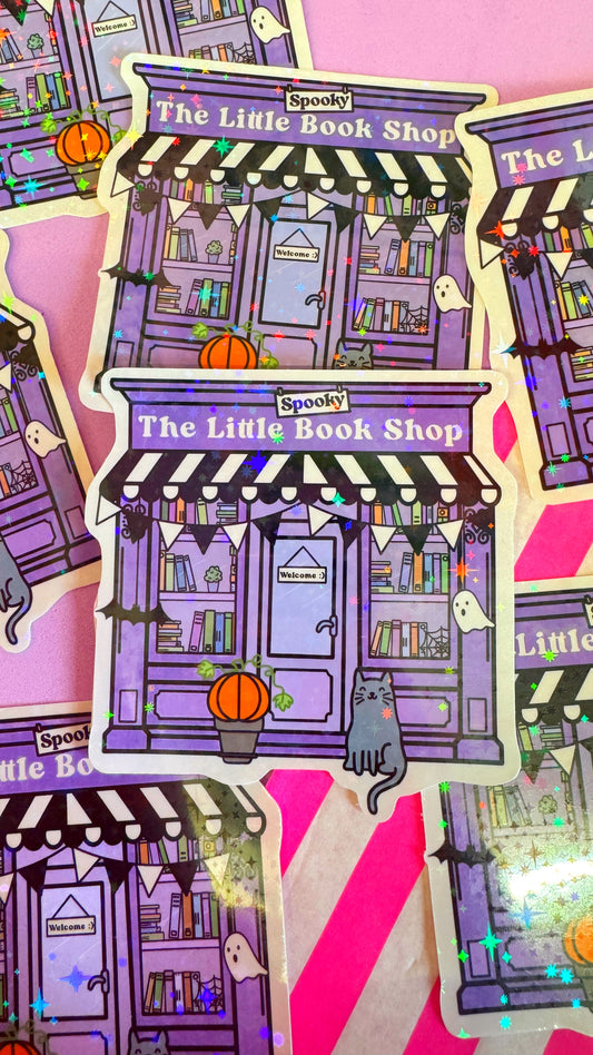 Spooky Book Shop Sticker