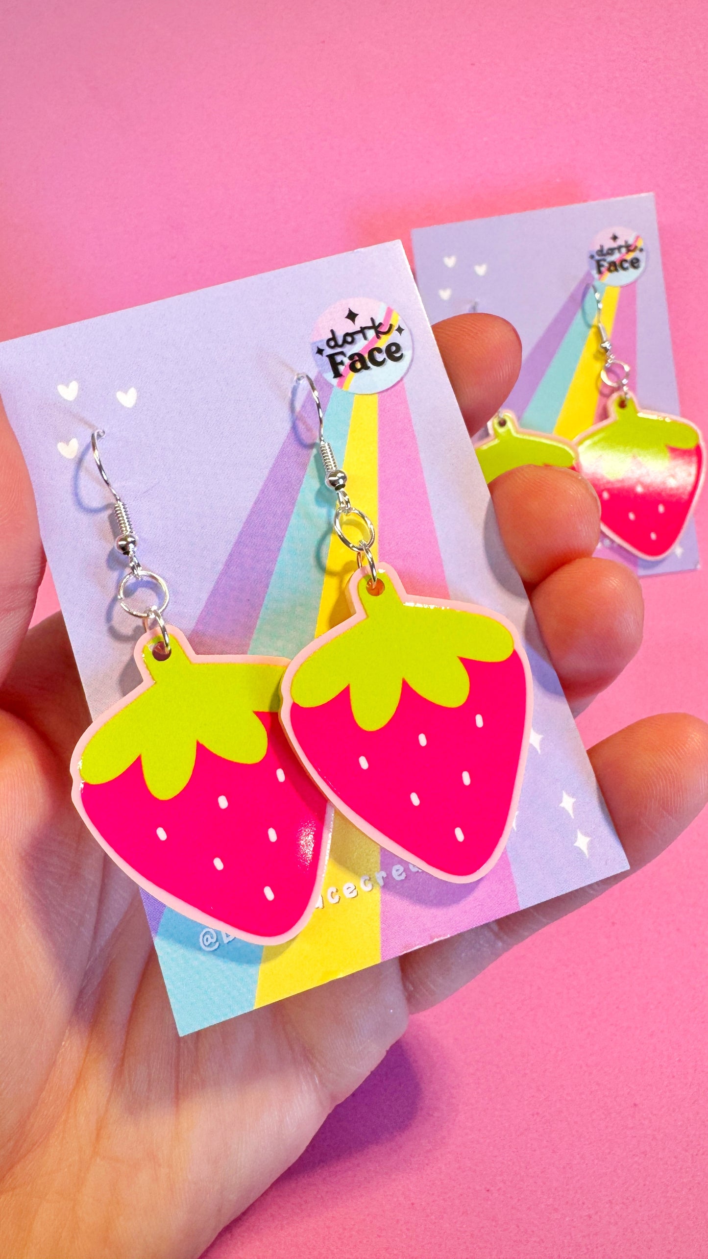 Strawb Earrings
