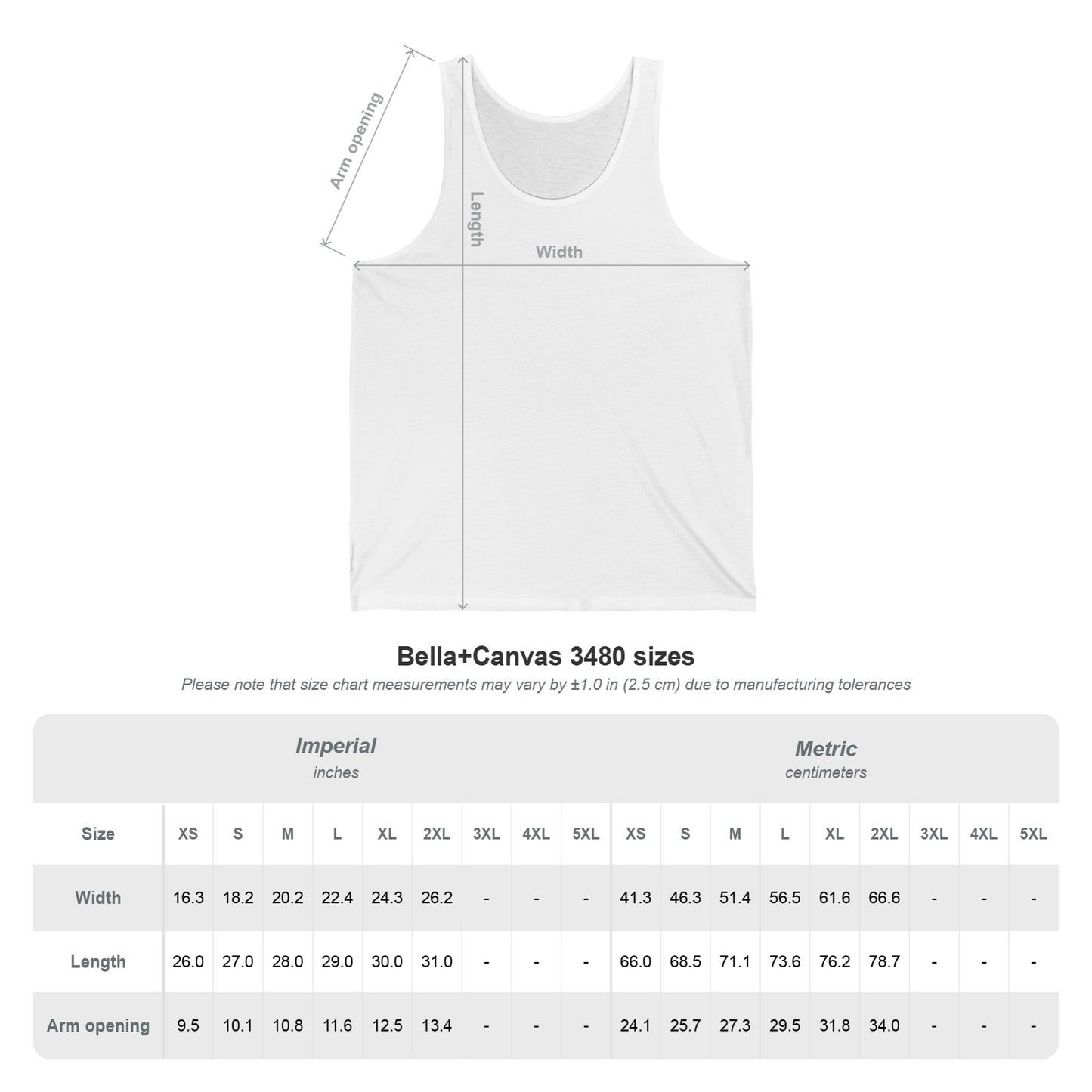 Cute Bear Unisex Jersey Tank