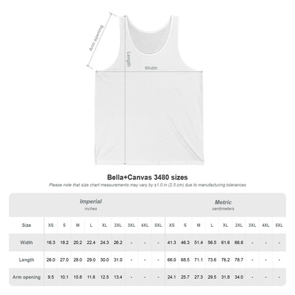 Cute Bear Unisex Jersey Tank