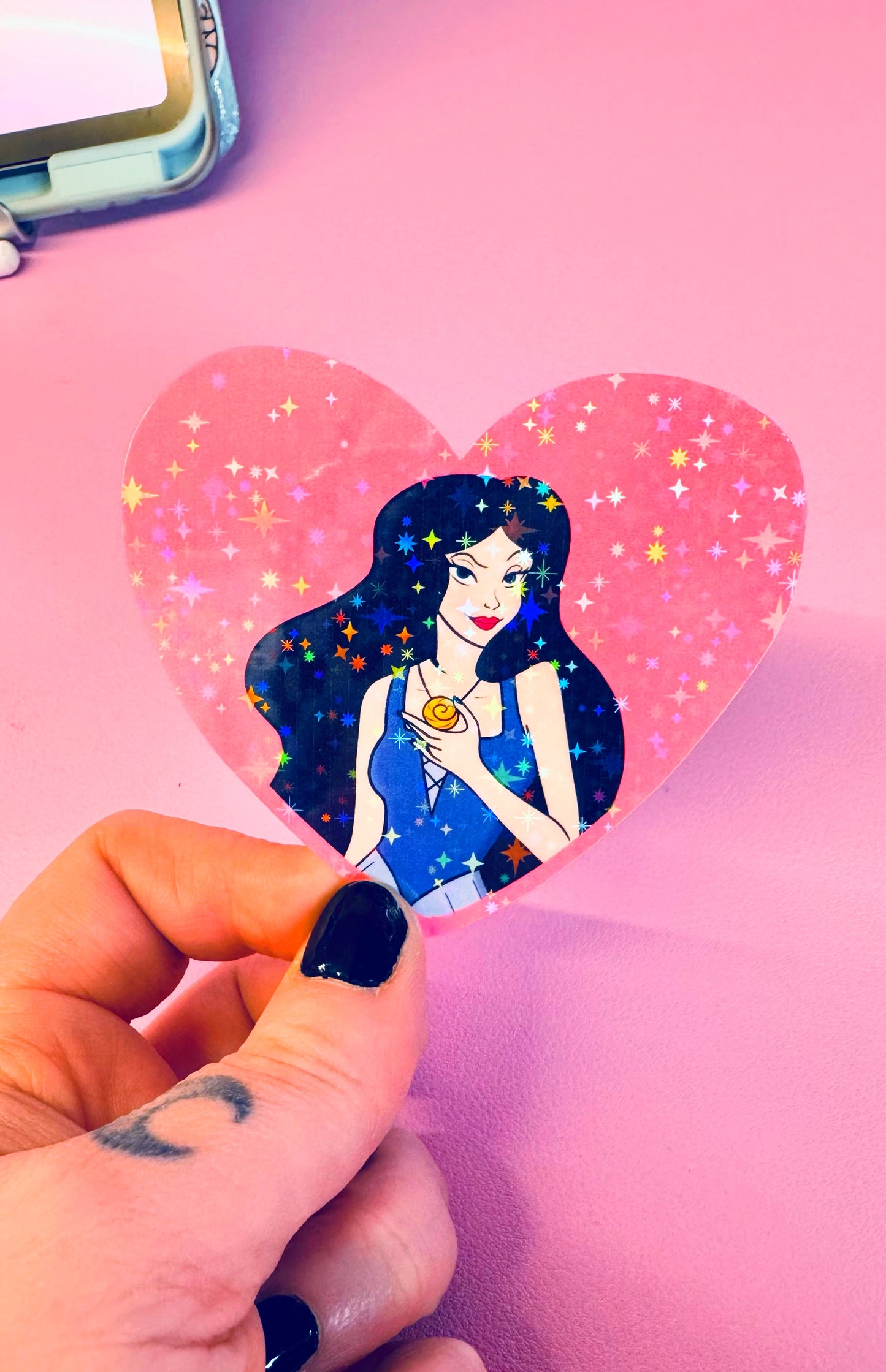 Vanessa Glitter Sticker