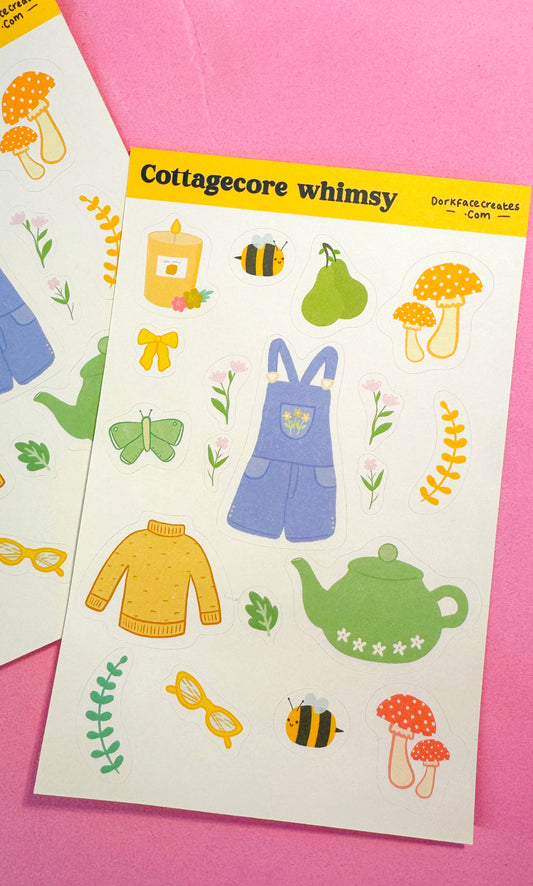 Cottagecore Whimsy Stickers