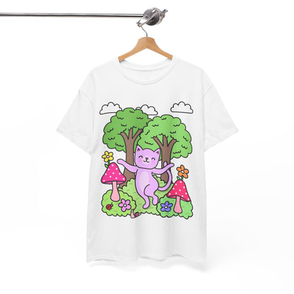 Cute Forest Cat T-Shirt