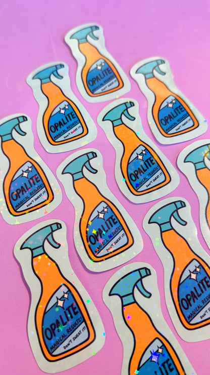 Opalite Spray Sticker