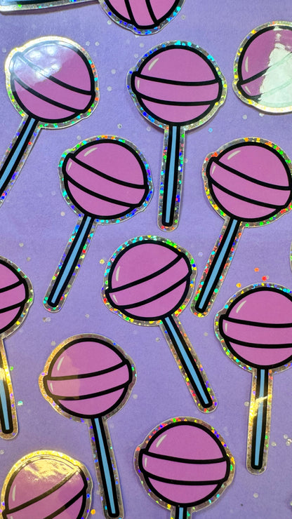Lolly Glitter Stickers
