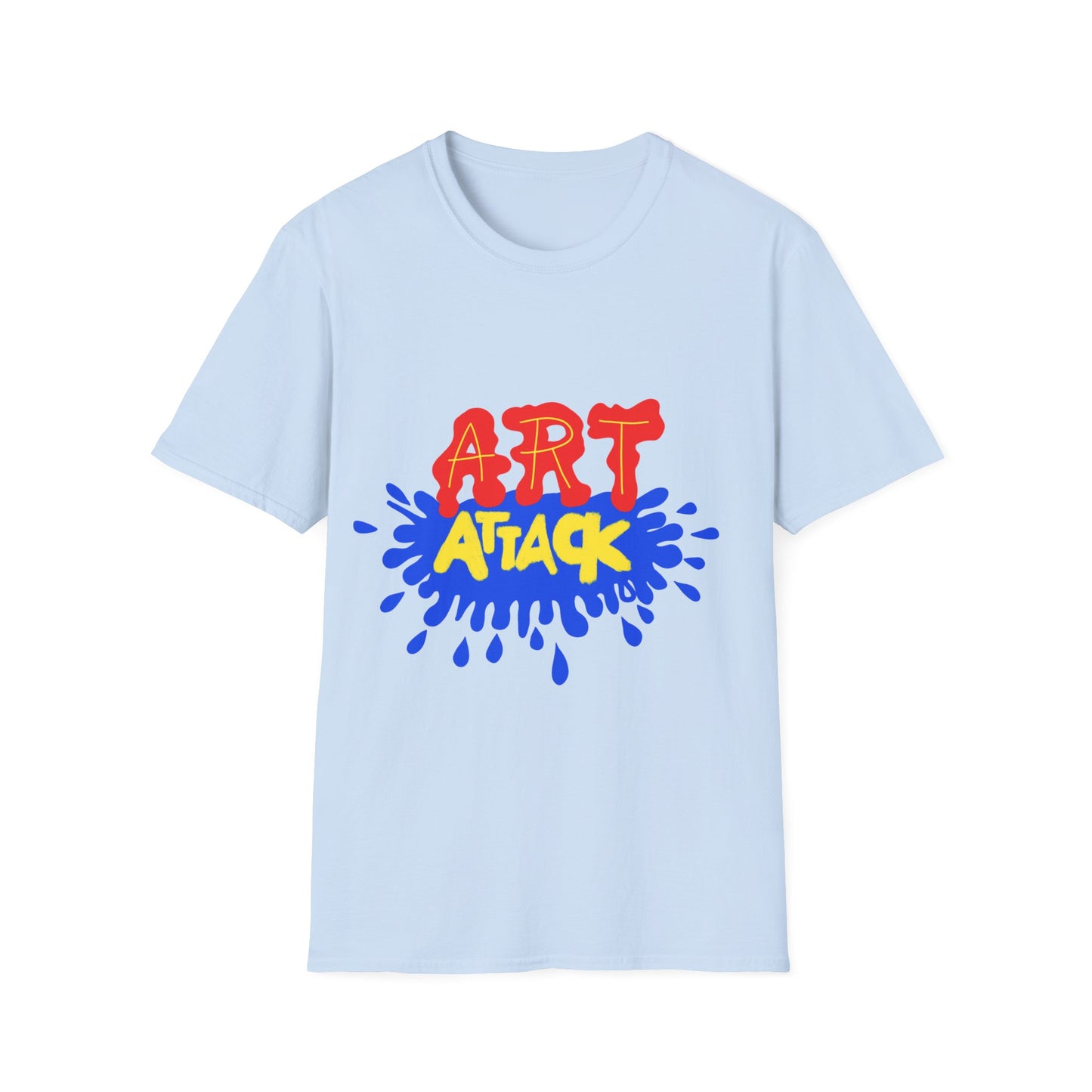 Art Attack Unisex Softstyle T-Shirt