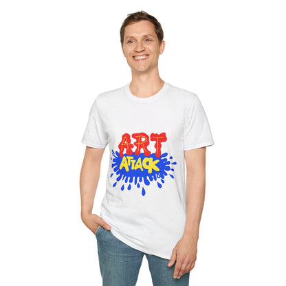 Art Attack Unisex Softstyle T-Shirt