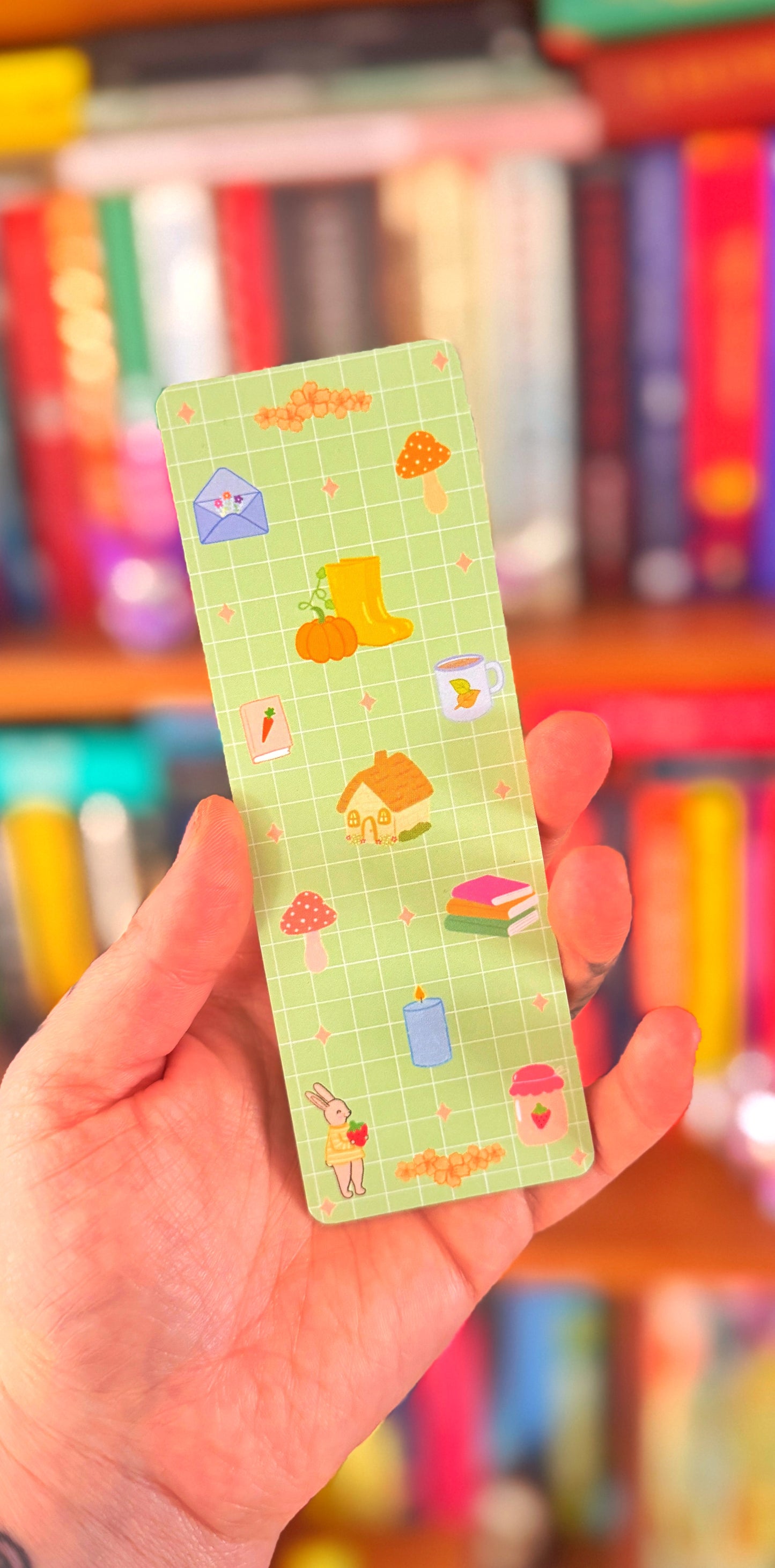 Cosy Autumn Bookmark