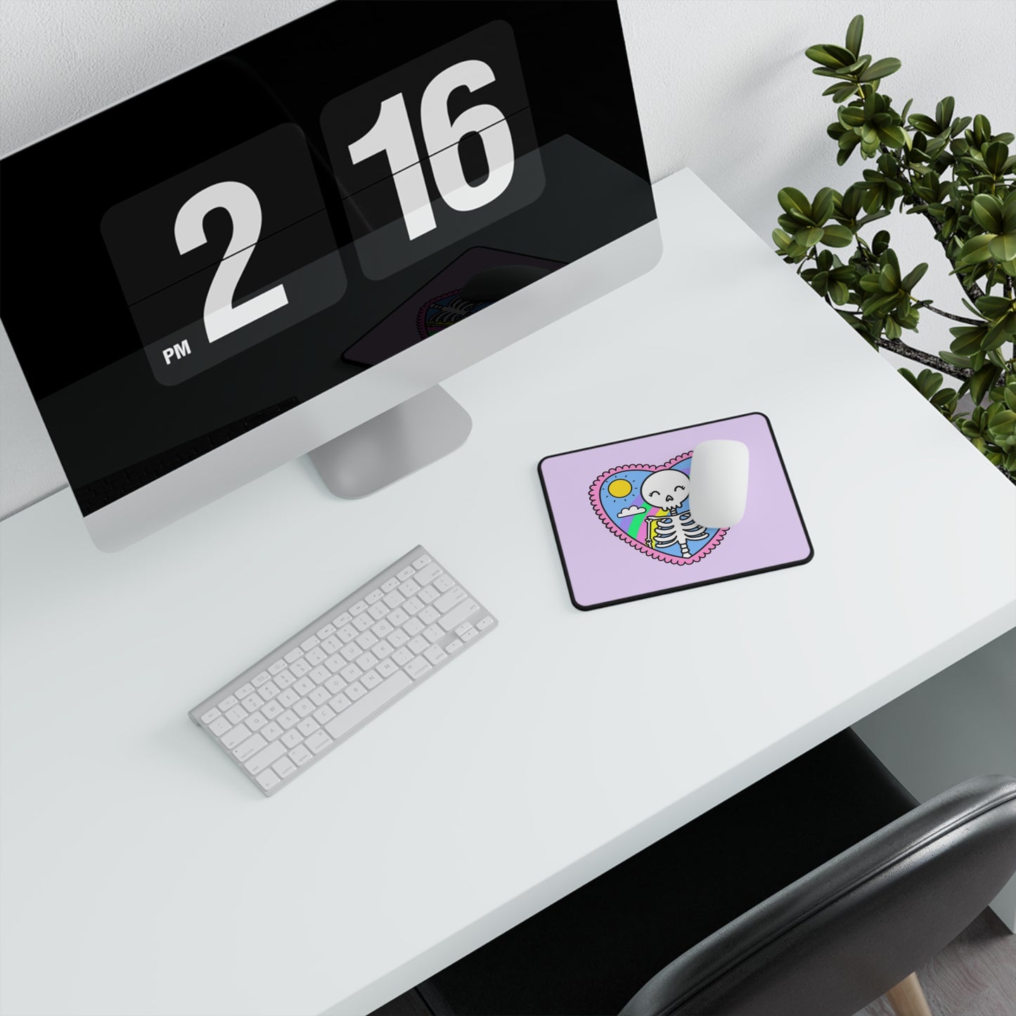 Summer Skele Non-Slip Mouse Pad