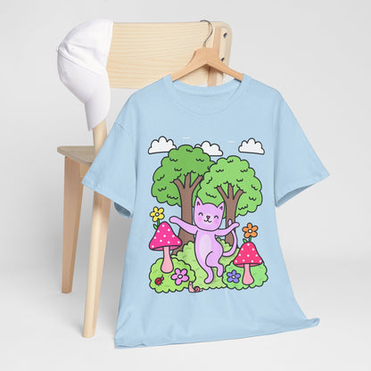 Cute Forest Cat T-Shirt