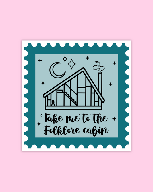 Folklore Cabin Sticker
