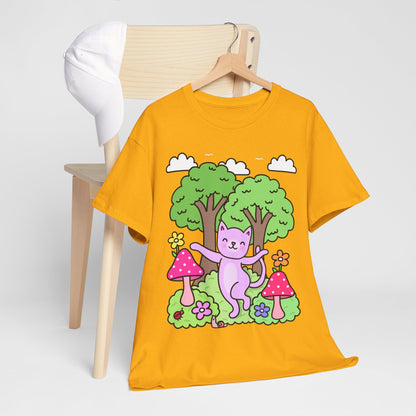 Cute Forest Cat T-Shirt