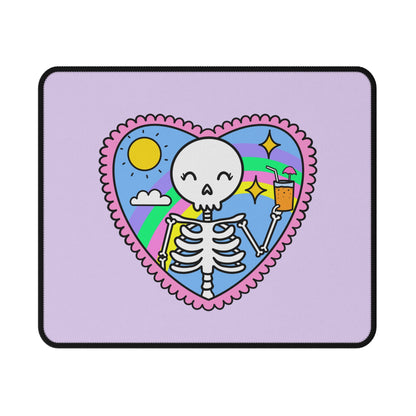 Summer Skele Non-Slip Mouse Pad