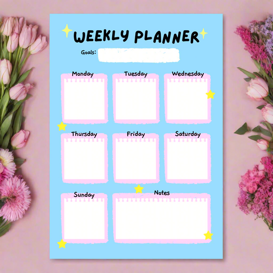 Weekly Planner A4