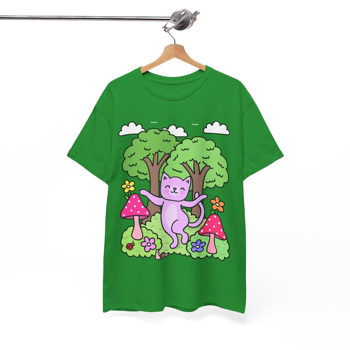 Cute Forest Cat T-Shirt