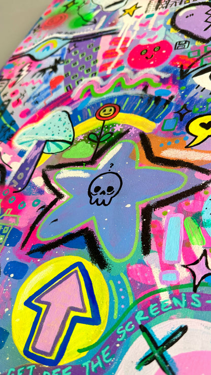 ‘Life’ Original Painting on Canvas