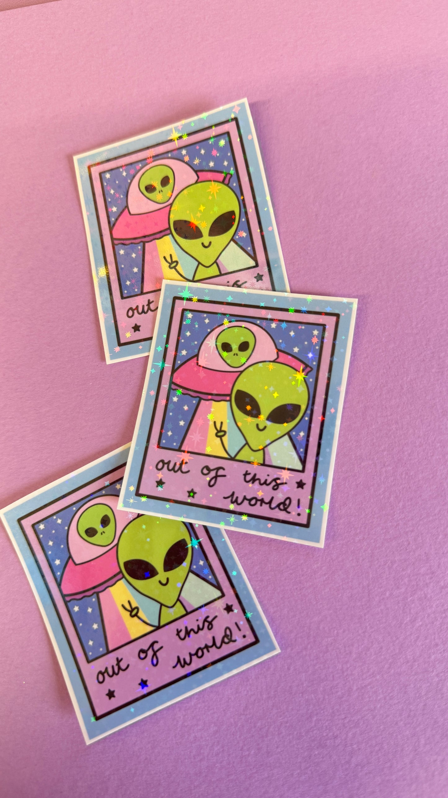 Out Of This World Sticker